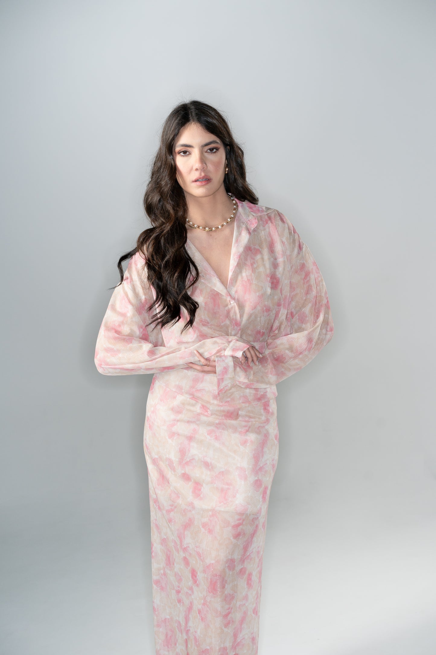 "ADELE MAXI SKIRT”