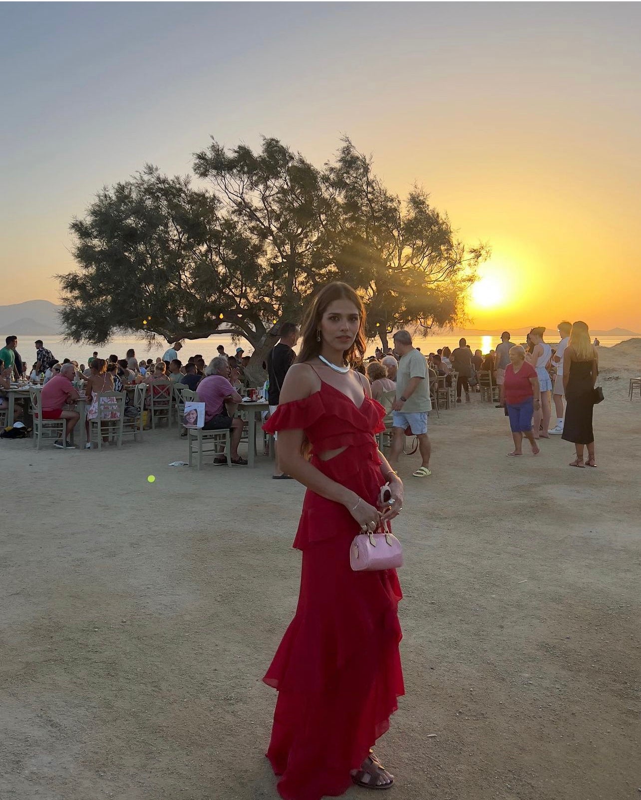 NASHBYNA DRESS "VOLCANO"