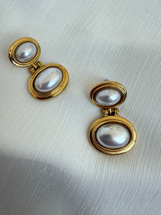 “Athena Pearl” Earrings