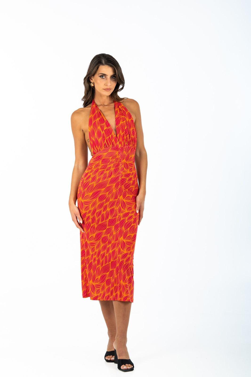 DEMI POLITI “SHANA MIDI DRESS”
