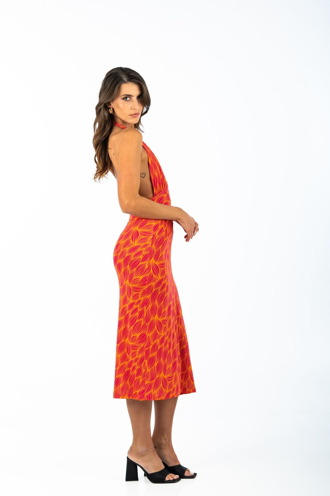 DEMI POLITI “SHANA MIDI DRESS”