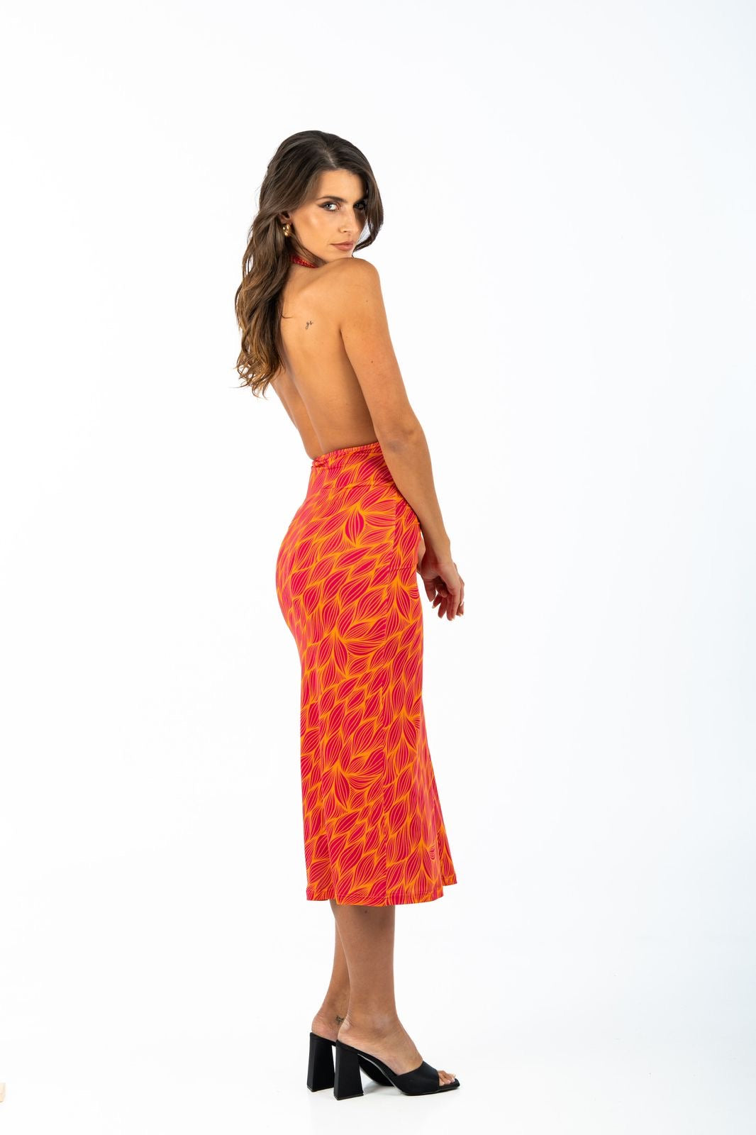 DEMI POLITI “SHANA MIDI DRESS”
