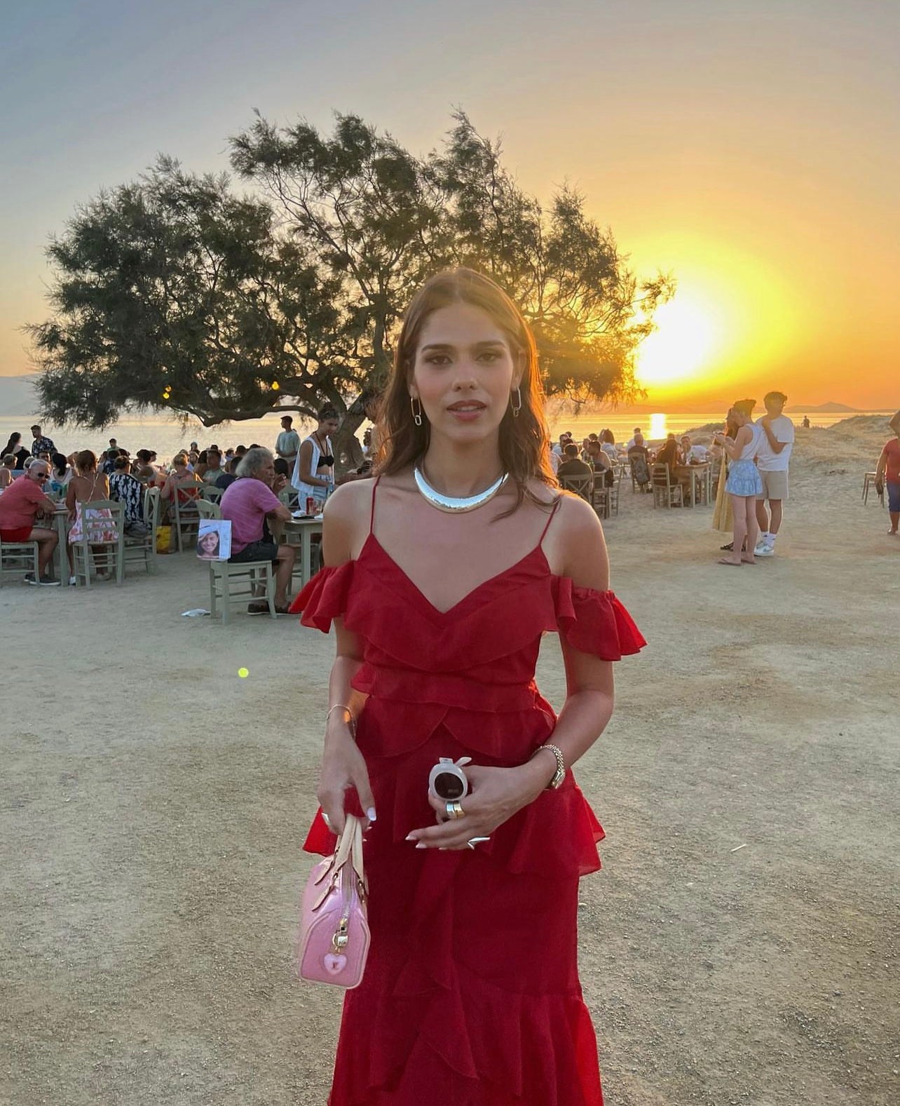 NASHBYNA DRESS "VOLCANO"