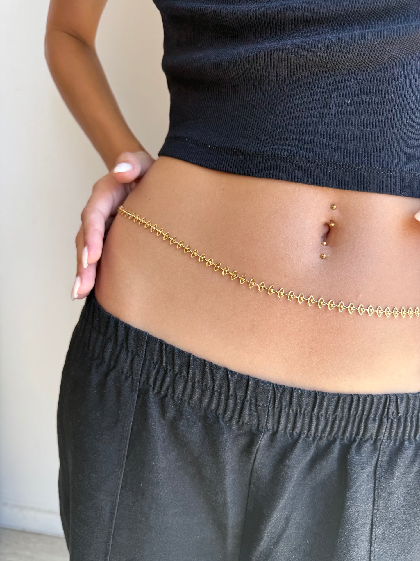 “Eye” Belly Chain