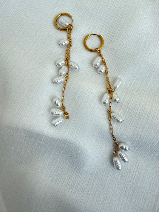 “Pearl Drops” Earrings