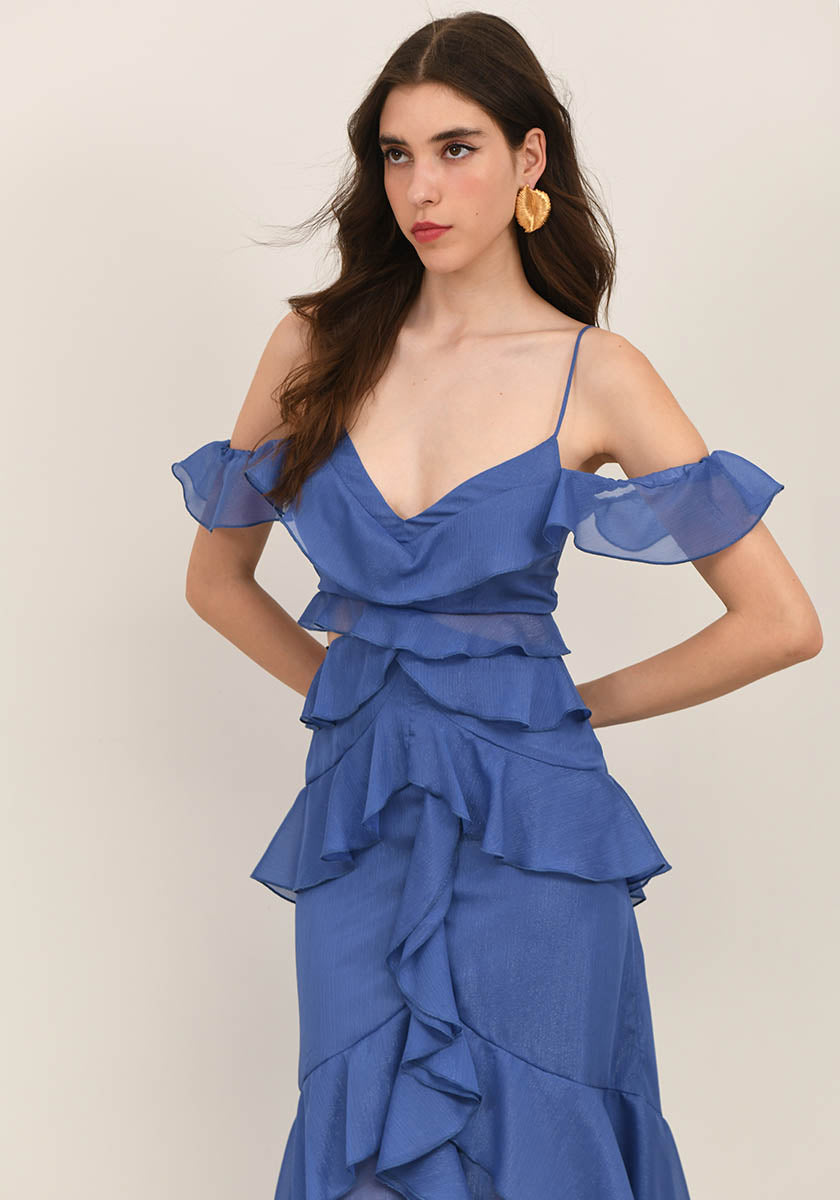 NASHBYNA DRESS “VOLCANO”