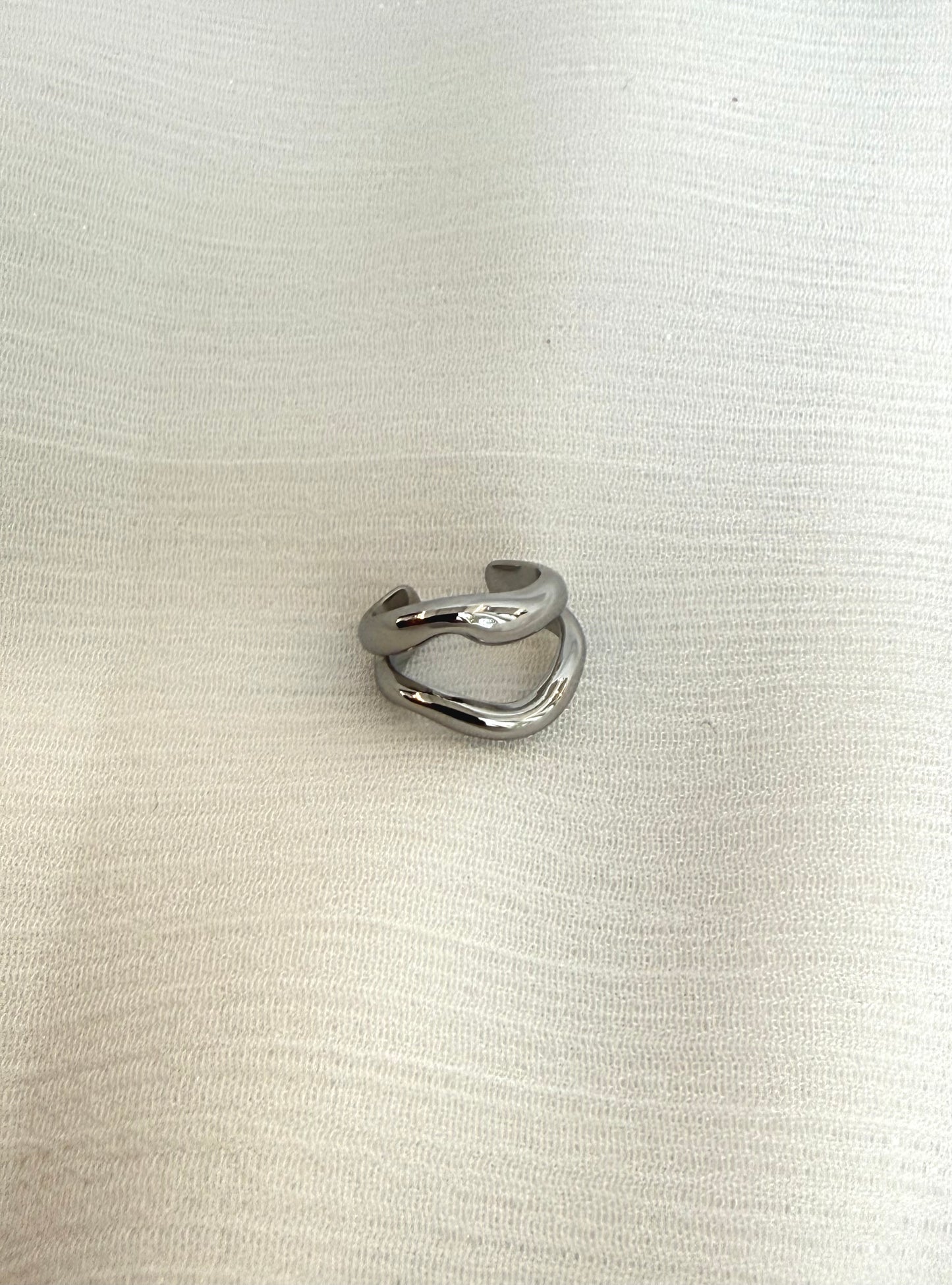 "MIRA SILVER" ear cuff