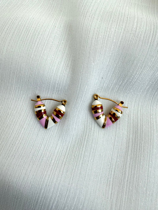 “Candy Heart” Earrings