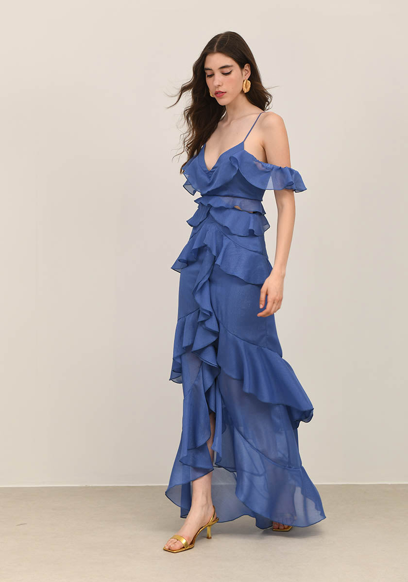 NASHBYNA DRESS “VOLCANO”