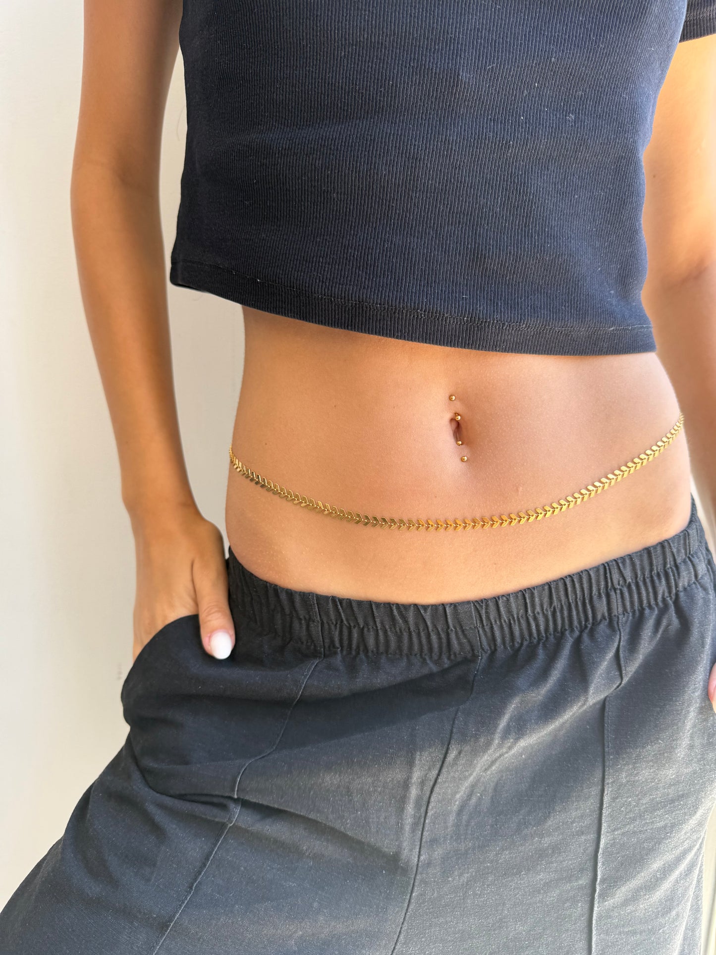 “Arrow” Belly Chain