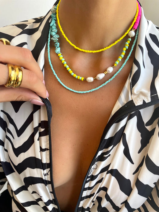 "Candy Yellow" Necklace