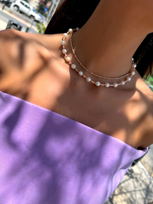 "Rose Pearl" Necklace