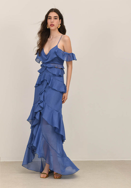 NASHBYNA DRESS “VOLCANO”