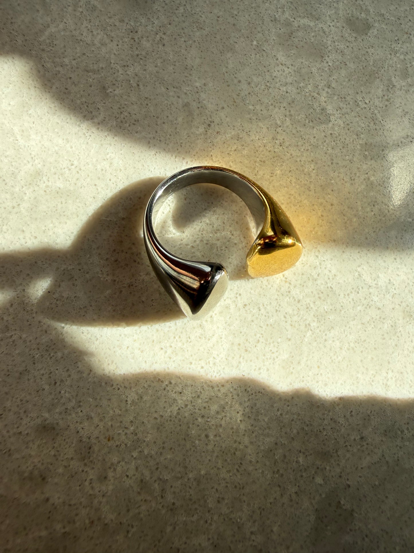 "Sun & Moon" Ring