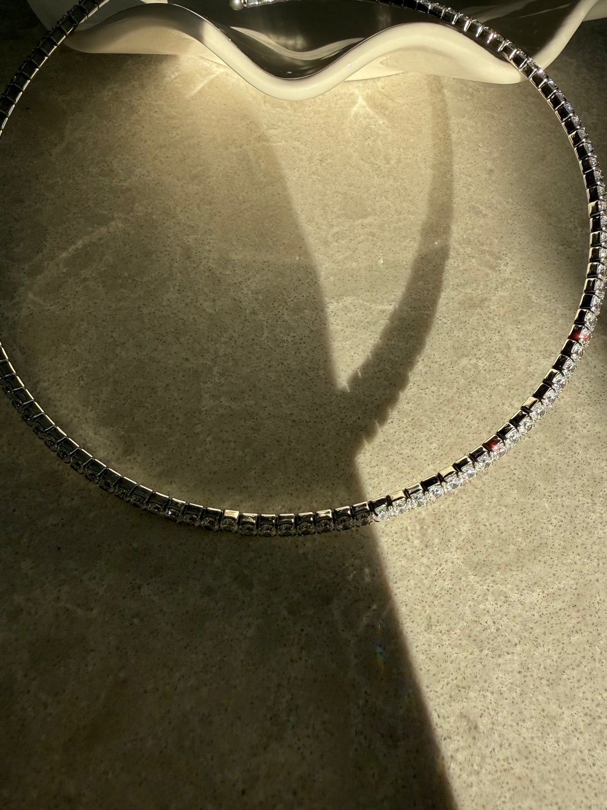 “Leda Silver” Chocker