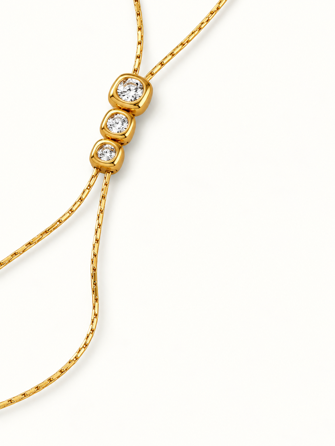 “Triple Tie” Necklace