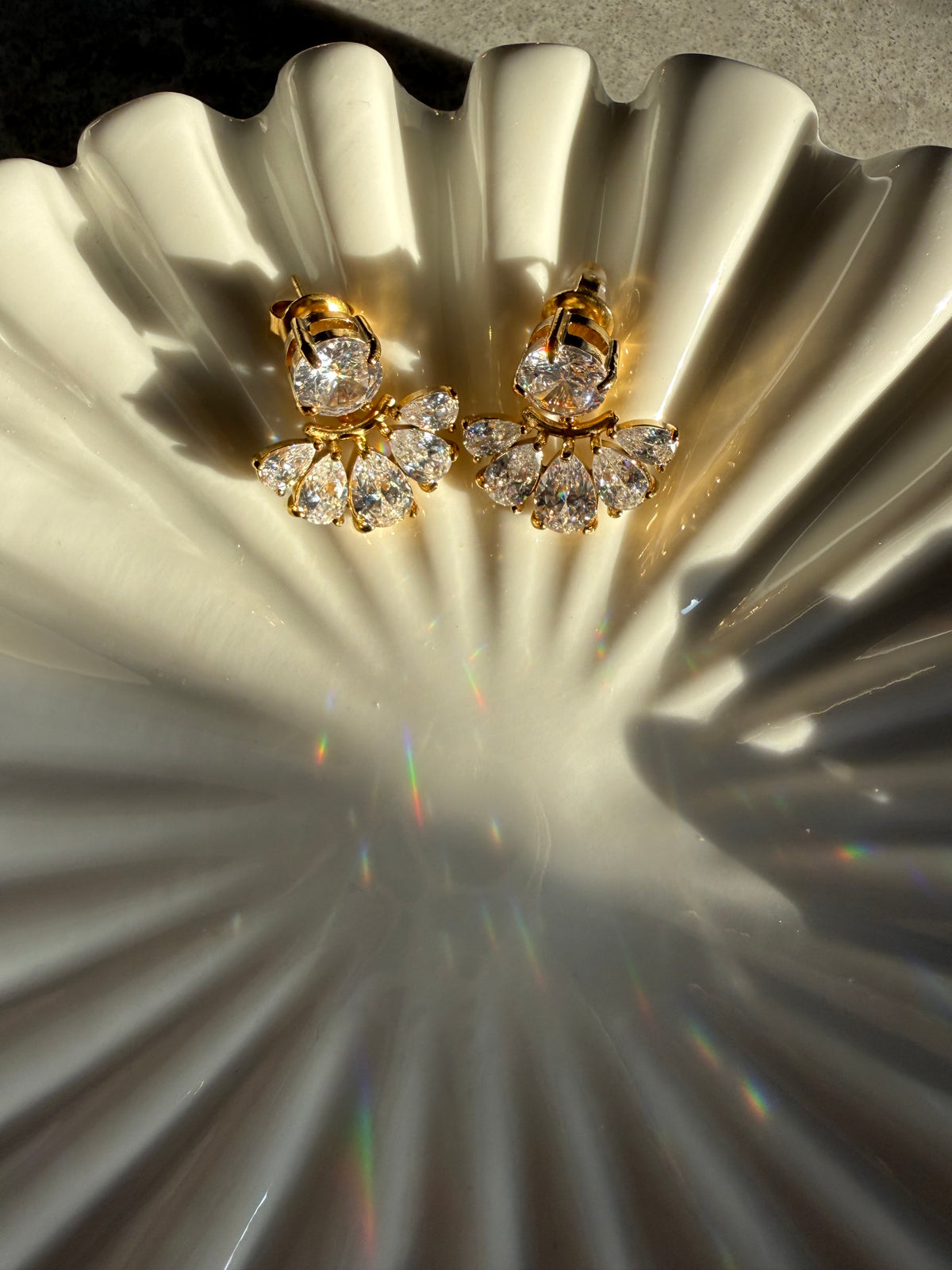 “Marlena” Hug Earrings