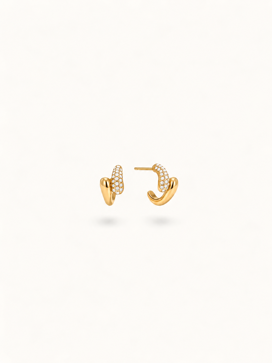 “Crystal Curve” Earrings