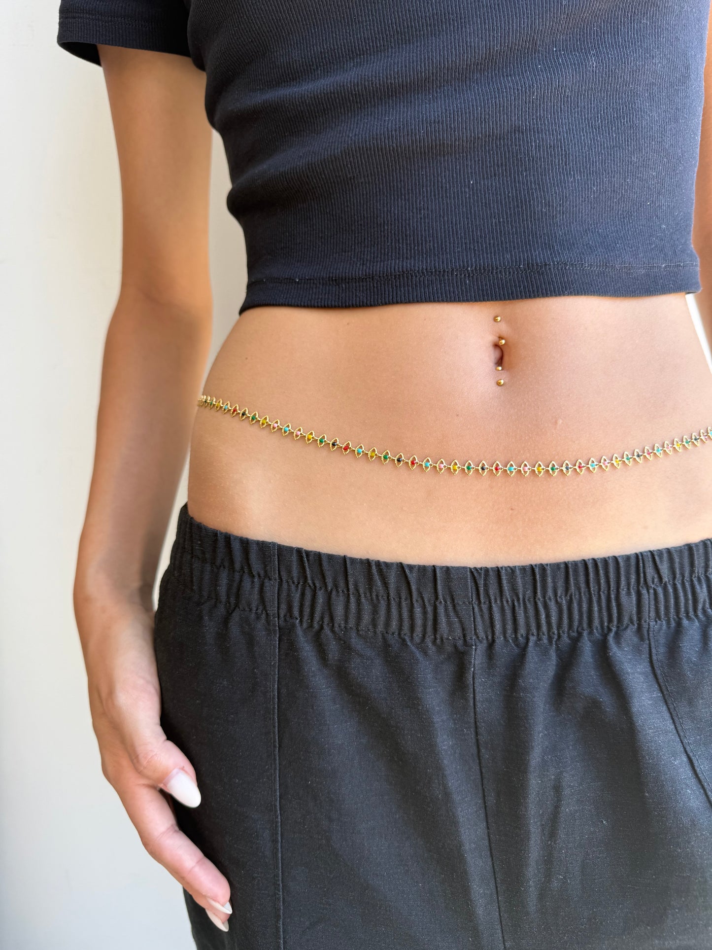 “Eye” Belly Chain