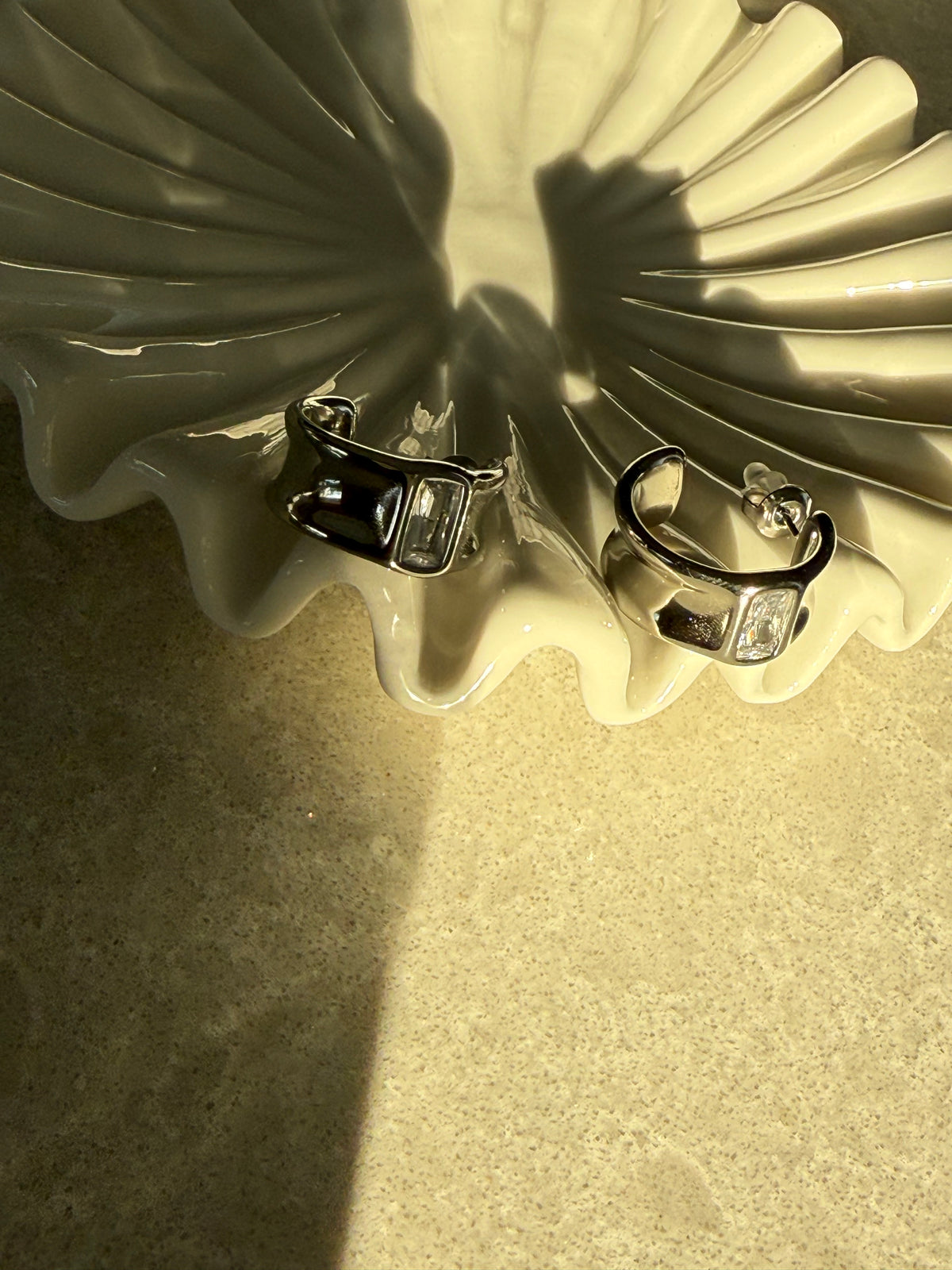 “Adele Silver” Earrings