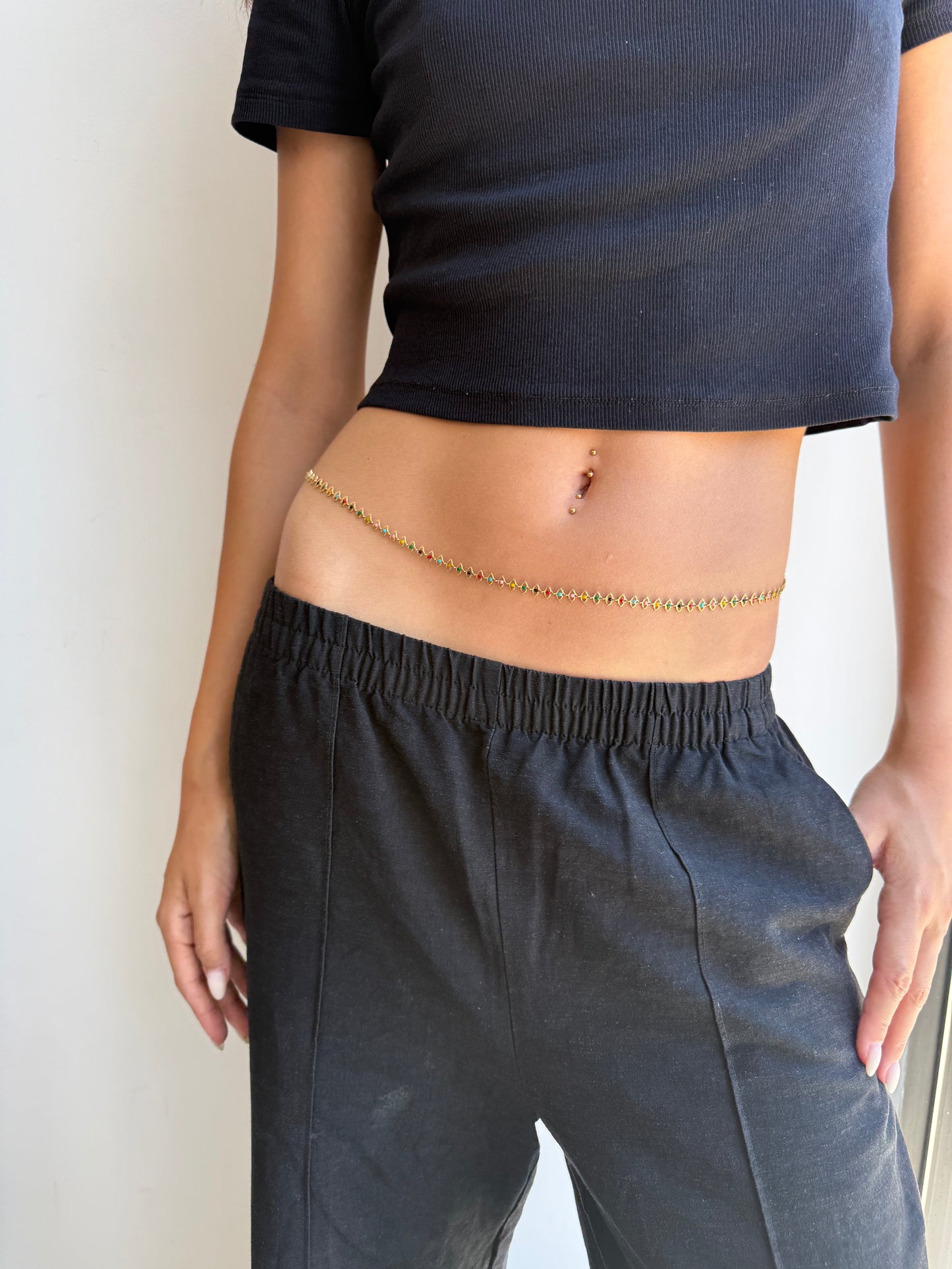 “Eye” Belly Chain
