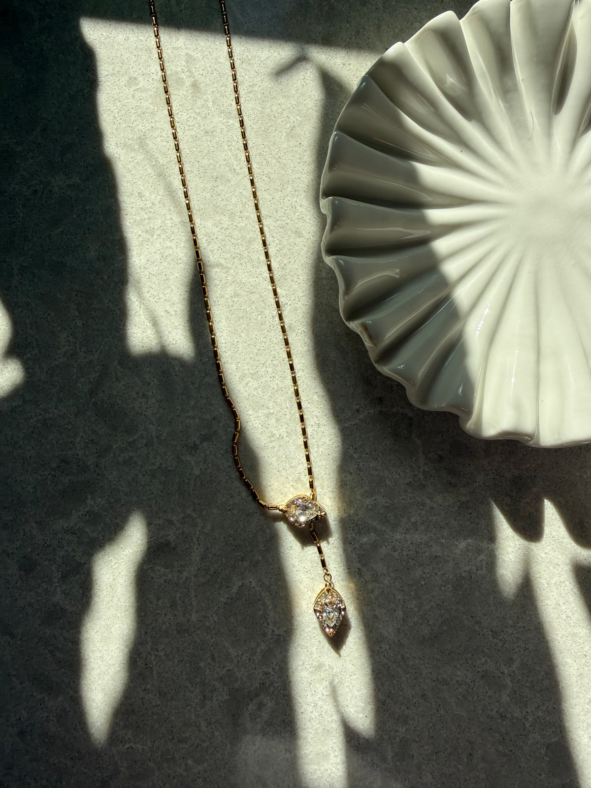 “Double Drop” Necklace