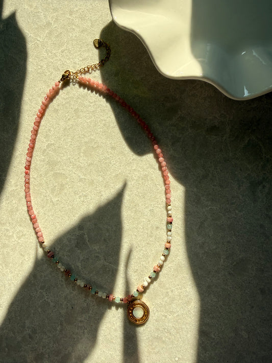 “Pink Aura” Necklace