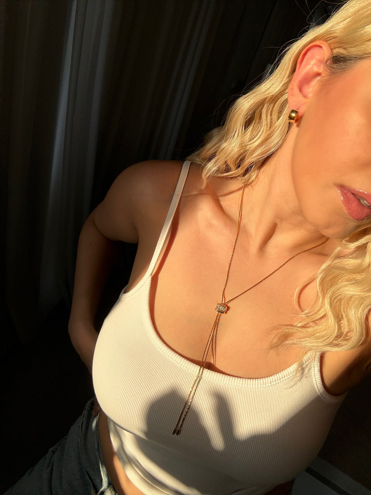 “Golden Tie” Necklace