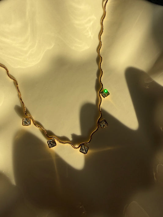 “Golden Aura” Necklace