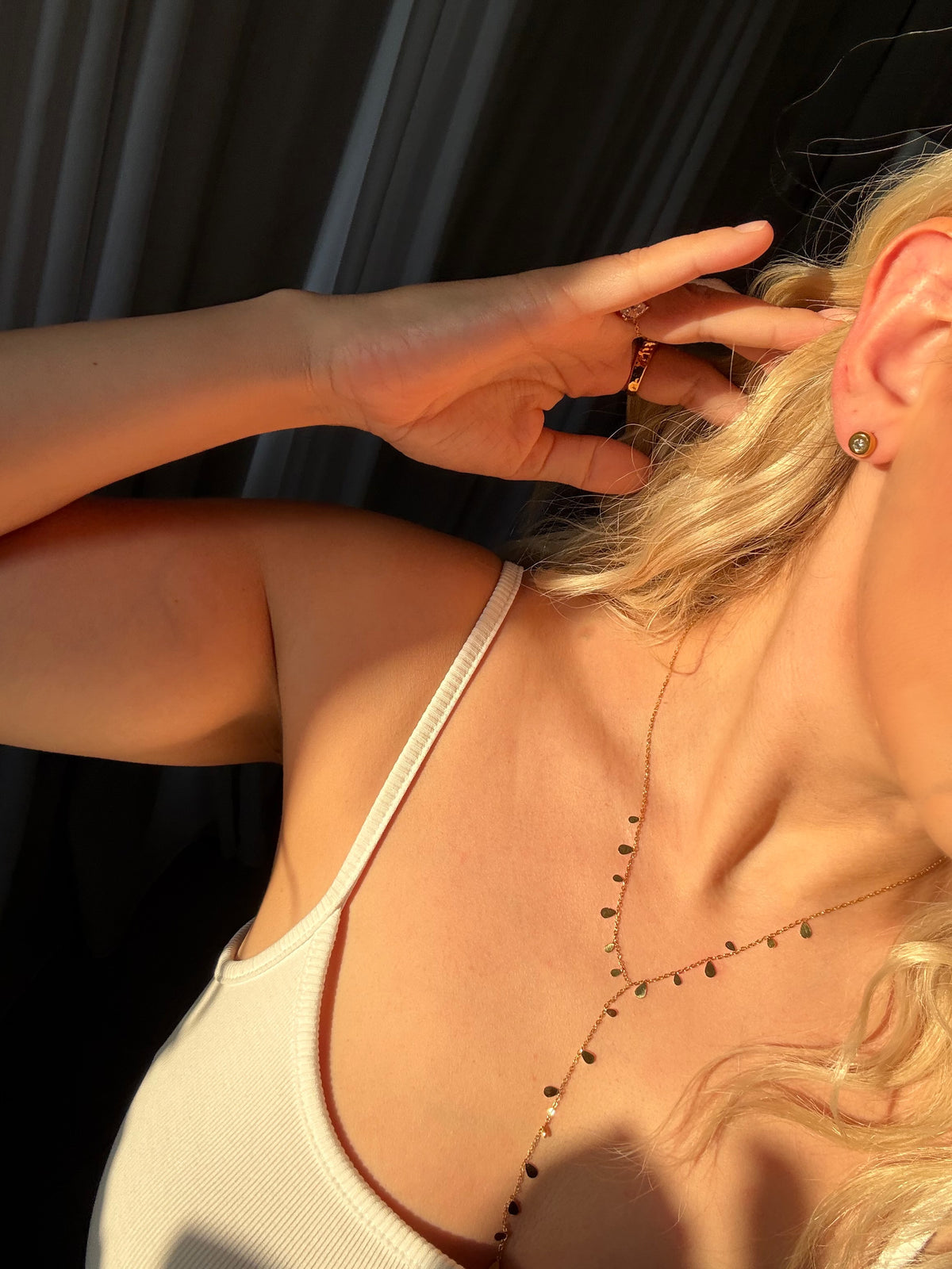 “Midnight Drops” Necklace