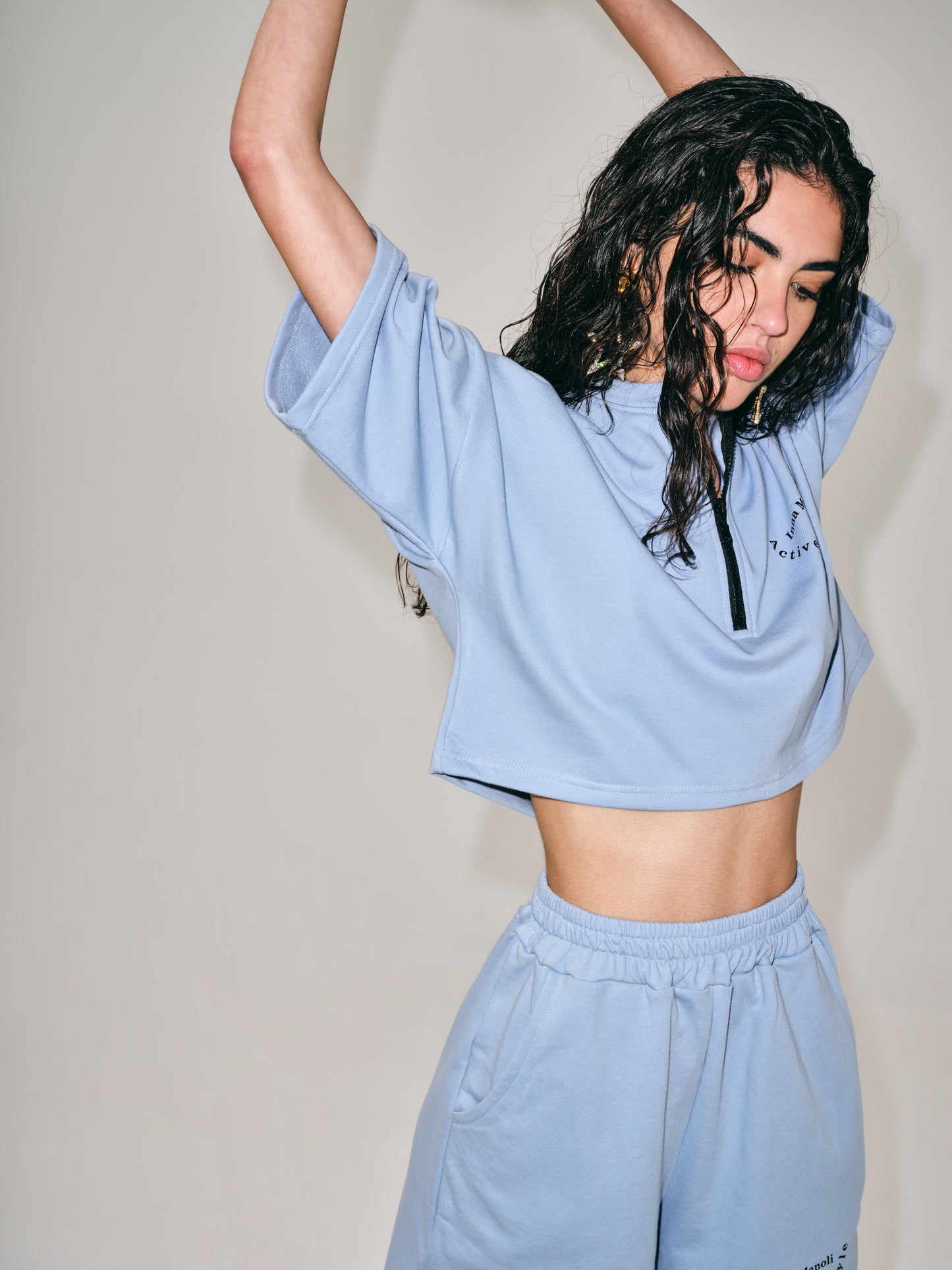 INNA MANOLI LIGHT BLUE TOP